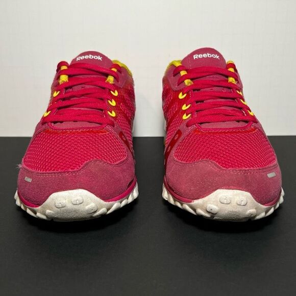 Womens REEBOK RealFlex Transition Pink Running Shoes / Size 8 - Picture 4 of 10
